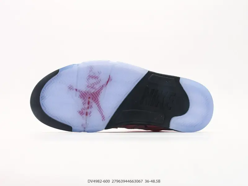 Air Jordan Sepatu Basket Anti-Slip High Top Penyerap Guncangan DV4982-600 #27963944663047